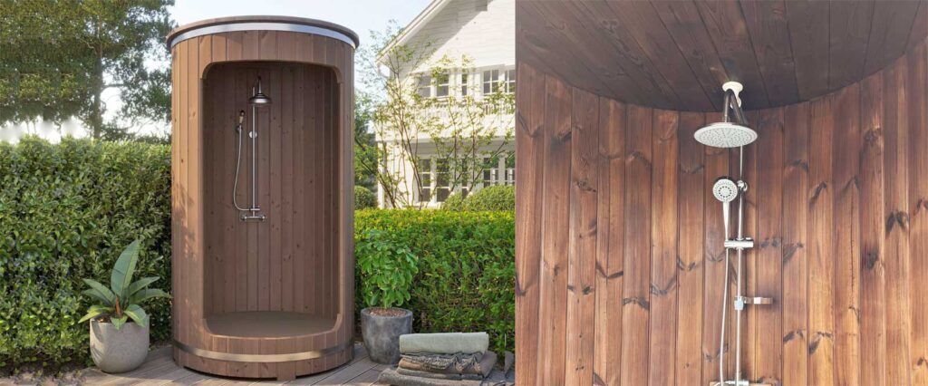 Außendusche Modell Shower Tub