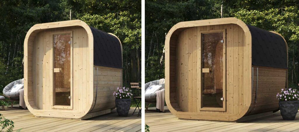 Fjordholz Fass-Sauna Modell Icon 200