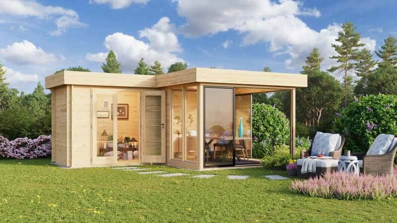 Fjordholz Gartenhaus Alu Concept 70 M Online Bestellen