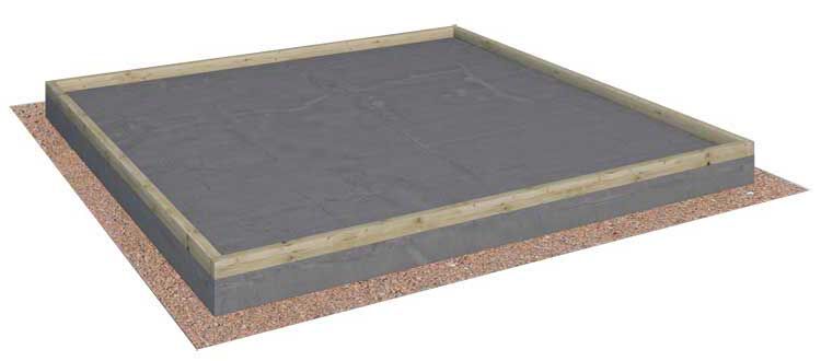 Betonplatte