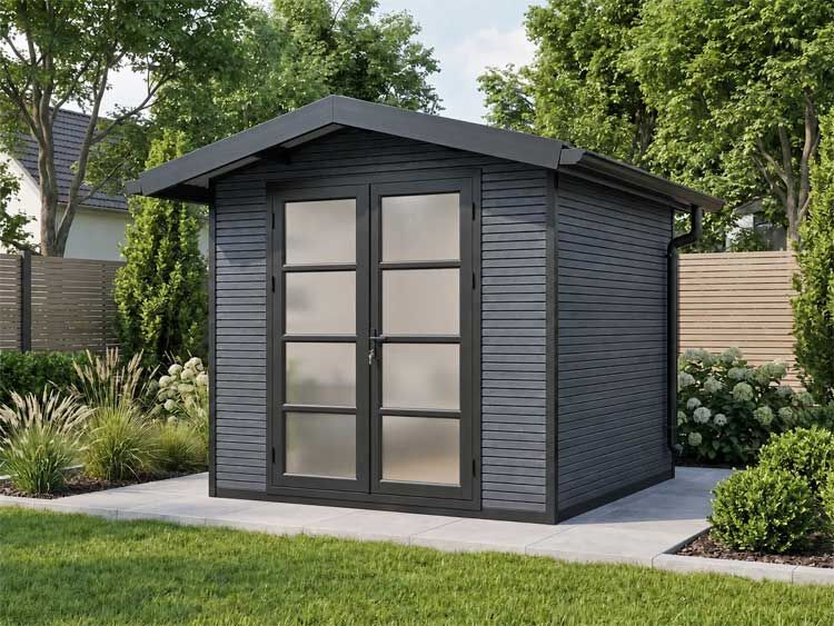 WPC-Gartenhaus Apex 5,8 m²