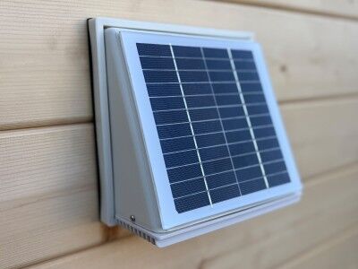 Solarlüfter Modell SolarAir 100 Farbe weiß