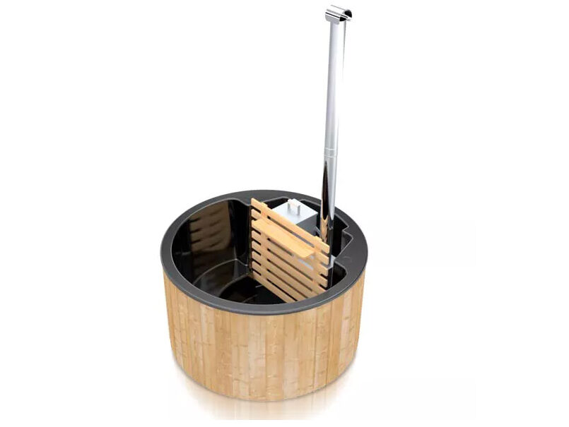 Fjordholz Rund Linus 2 - Kleiner Hot Tub aus Holz
