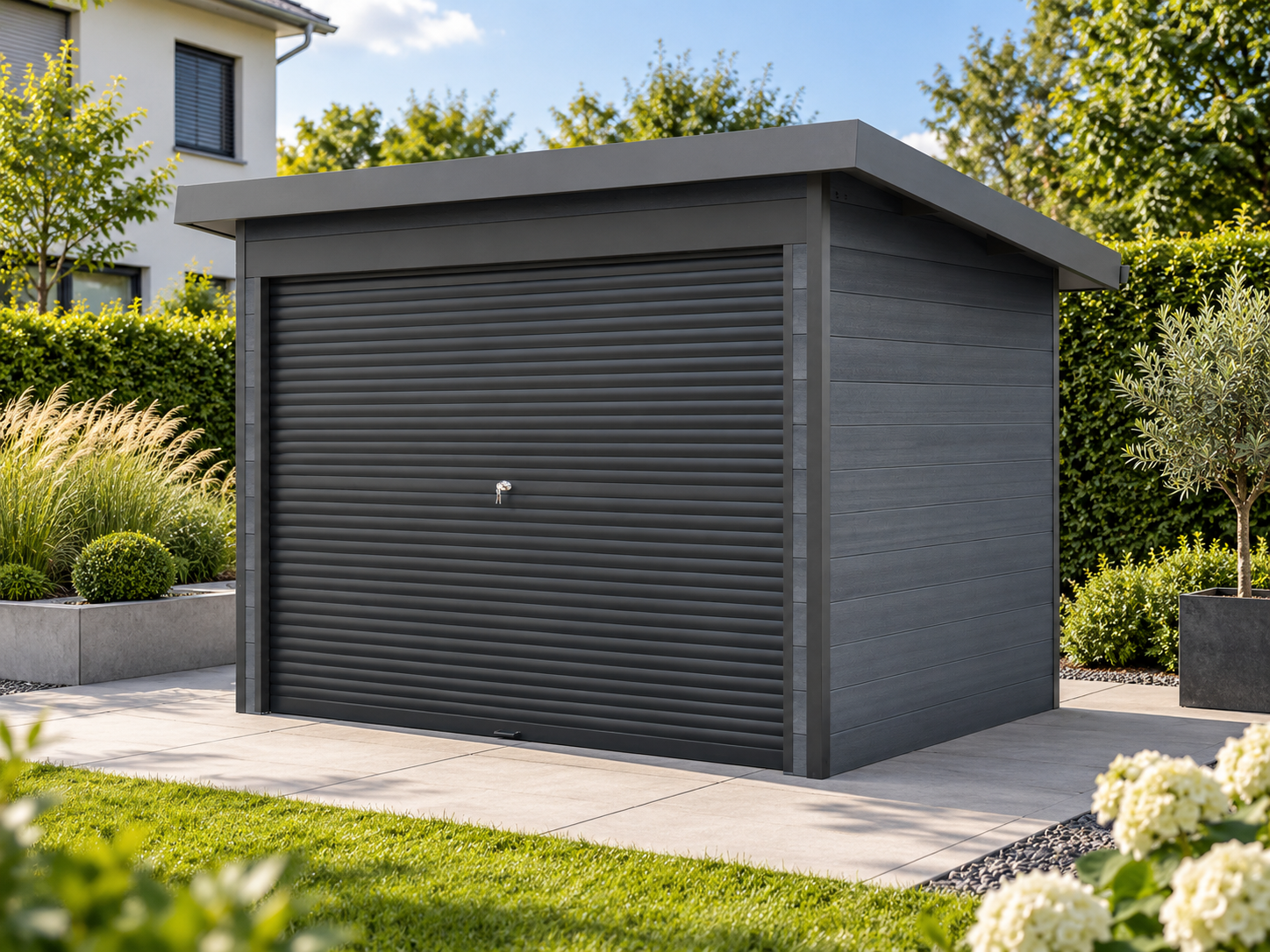 WPC Gartenhaus Modell Nova Roll 6,0 m²