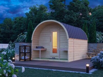 Fjordholz Camping Pod Modell Luxe 300 cm
