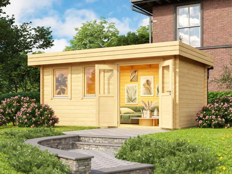 Fjordholz Gartenhaus Modell Miriam 44 B Classic Online Bestellen