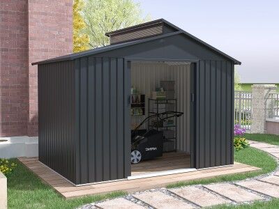 Metall Gerätehaus Modell Viva 5,44 m²