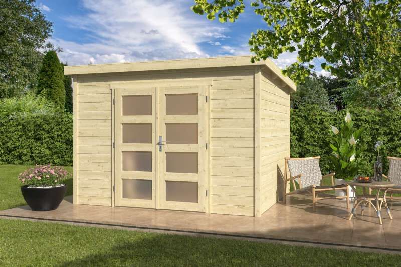 Günstige Gartenhäuser aus Holz >> bis 2.000€