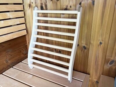 Fjordholz ergonomische Sauna Rückenlehne Premium Fjordholz ergonomische Sauna Rückenlehne Premium