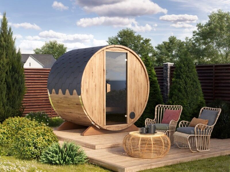Fjordholz Fass-Sauna Arvid Mini