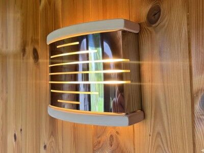 Fjordholz Sauna Lampenschirm Modell AuraLux