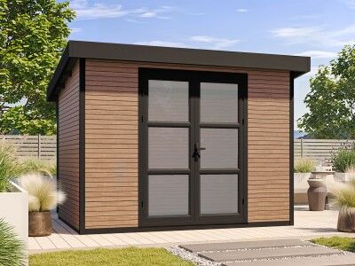 WPC Gartenhaus Modell FineLine 8,4 m²