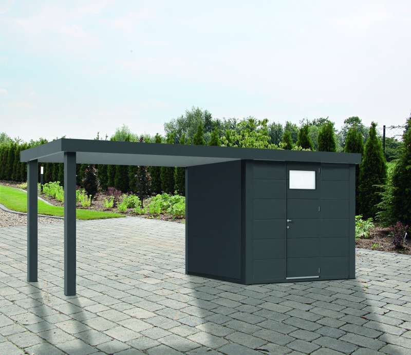 Hochwertige Gartenhäuser & Gerätehäuser aus Metall