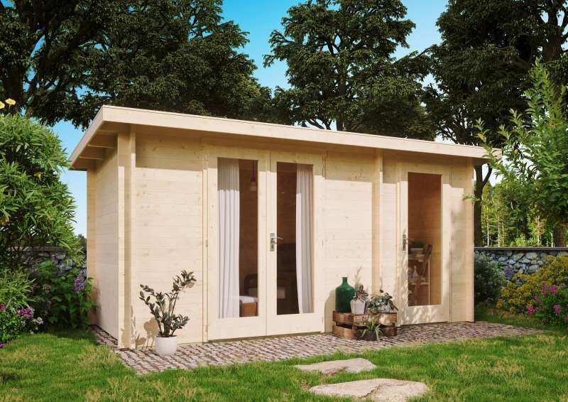 Kleine Gartenhäuser aus Holz kaufen >> bis 10 qm
