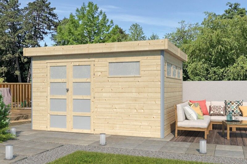 Gartenhaus Alu-Line Modell Kasuko-M