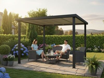 Freistehendes Terrassendach Modell Nexus