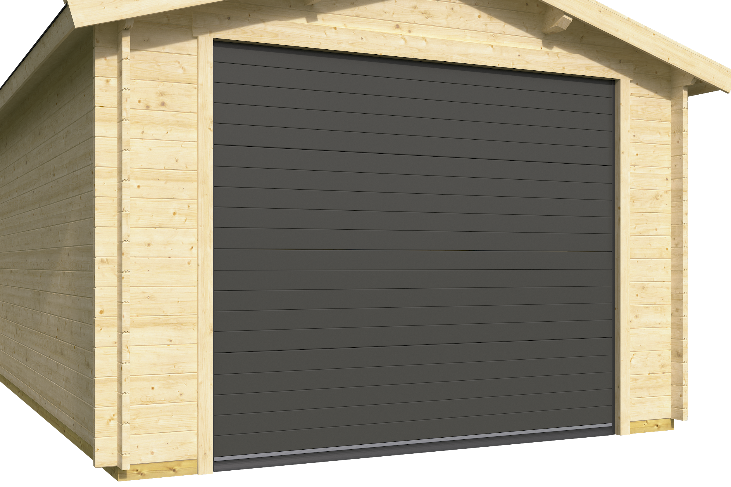 26 % reduziert: Fjordholz Holzgarage Modell Anton 44 B