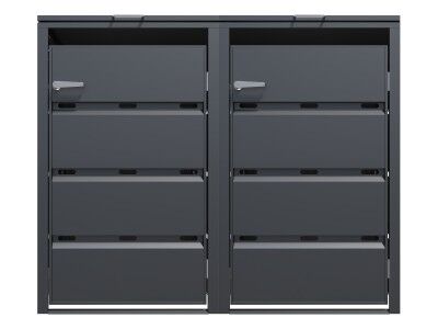 StarLine 2er Mülltonnenbox Modell Stabilo 240 l