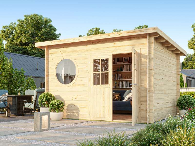 Günstige Gartenhäuser aus Holz >> bis 2.000€