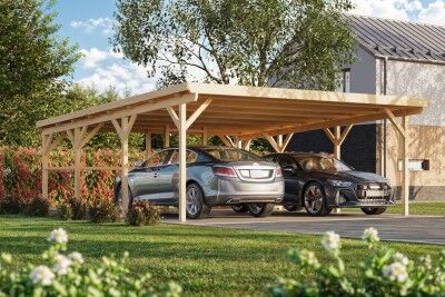 Fjordholz Carport Modell X2 Plus