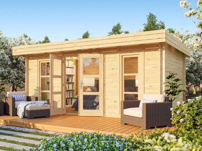 Fjordholz Gartenhaus Modell Cannes 34