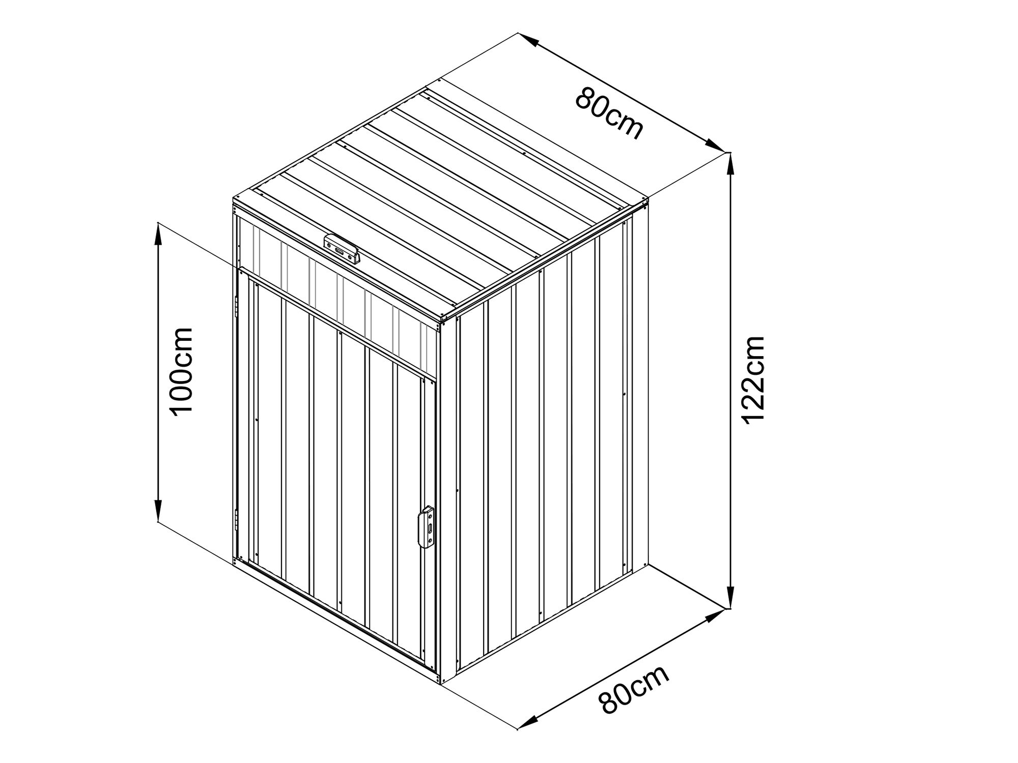 31% reduziert - StarLine Erweiterungsmodul Mülltonnenbox Modell Cu