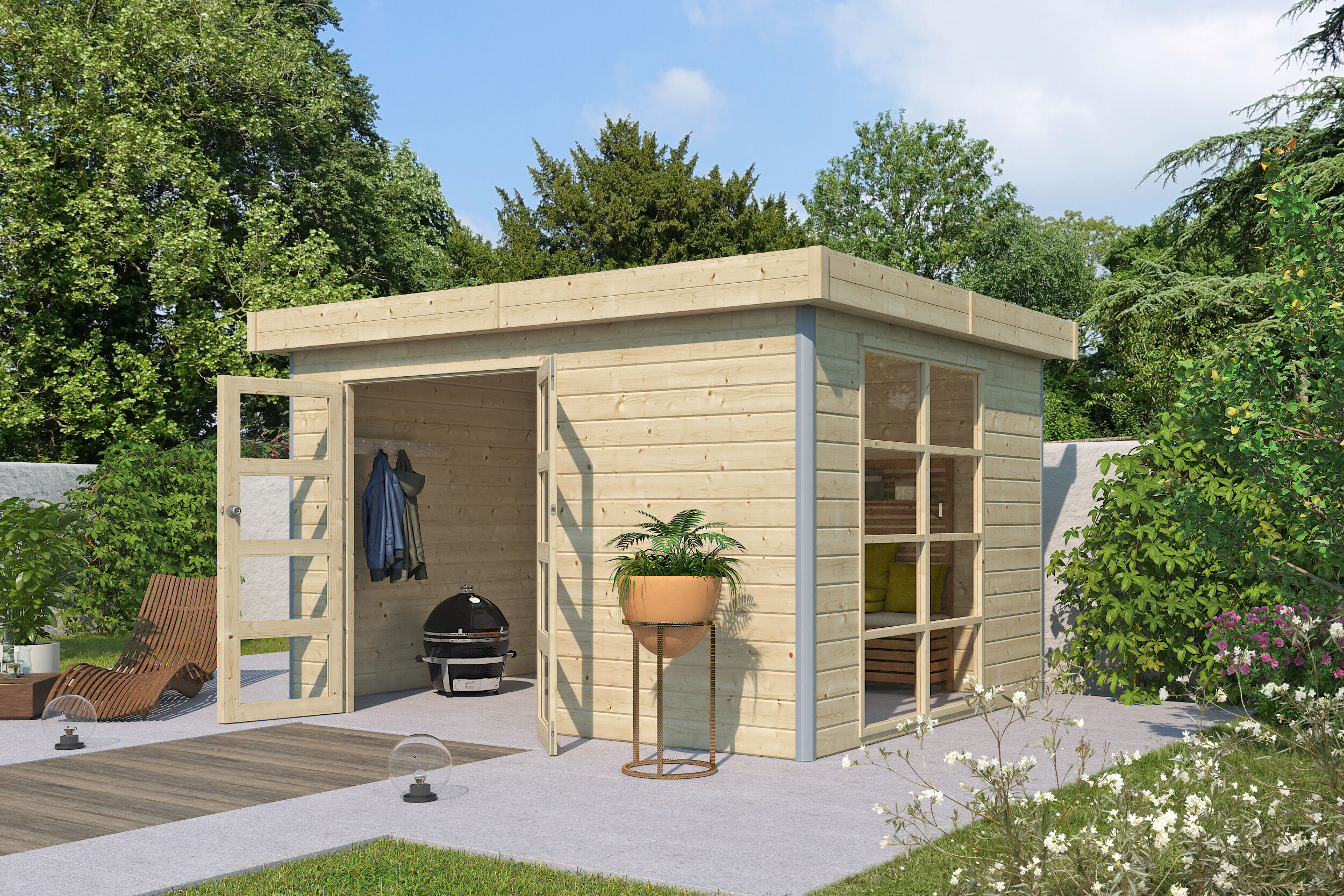 26 % reduziert: Ferienhaus Alu-Line Modell Misaka