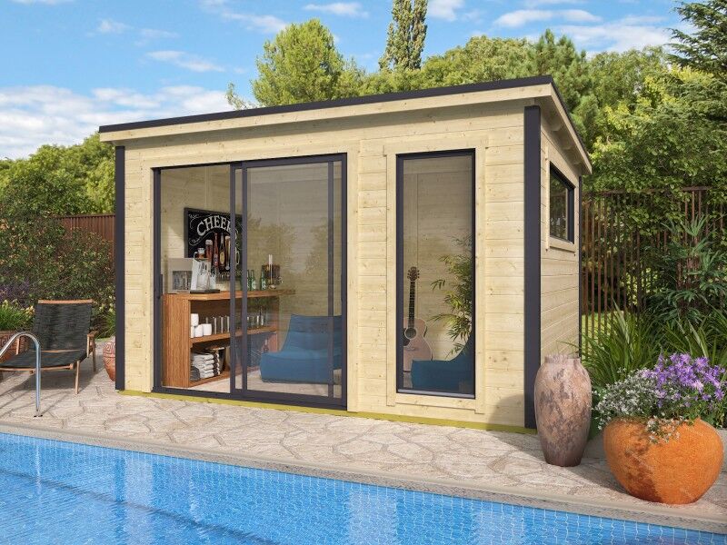 Fjordholz Gartenhaus Modell Juist-1