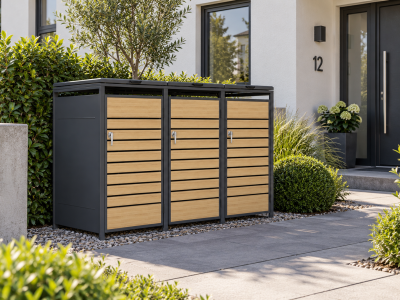StarLine 3er Mülltonnenbox Modell Linis 240 L