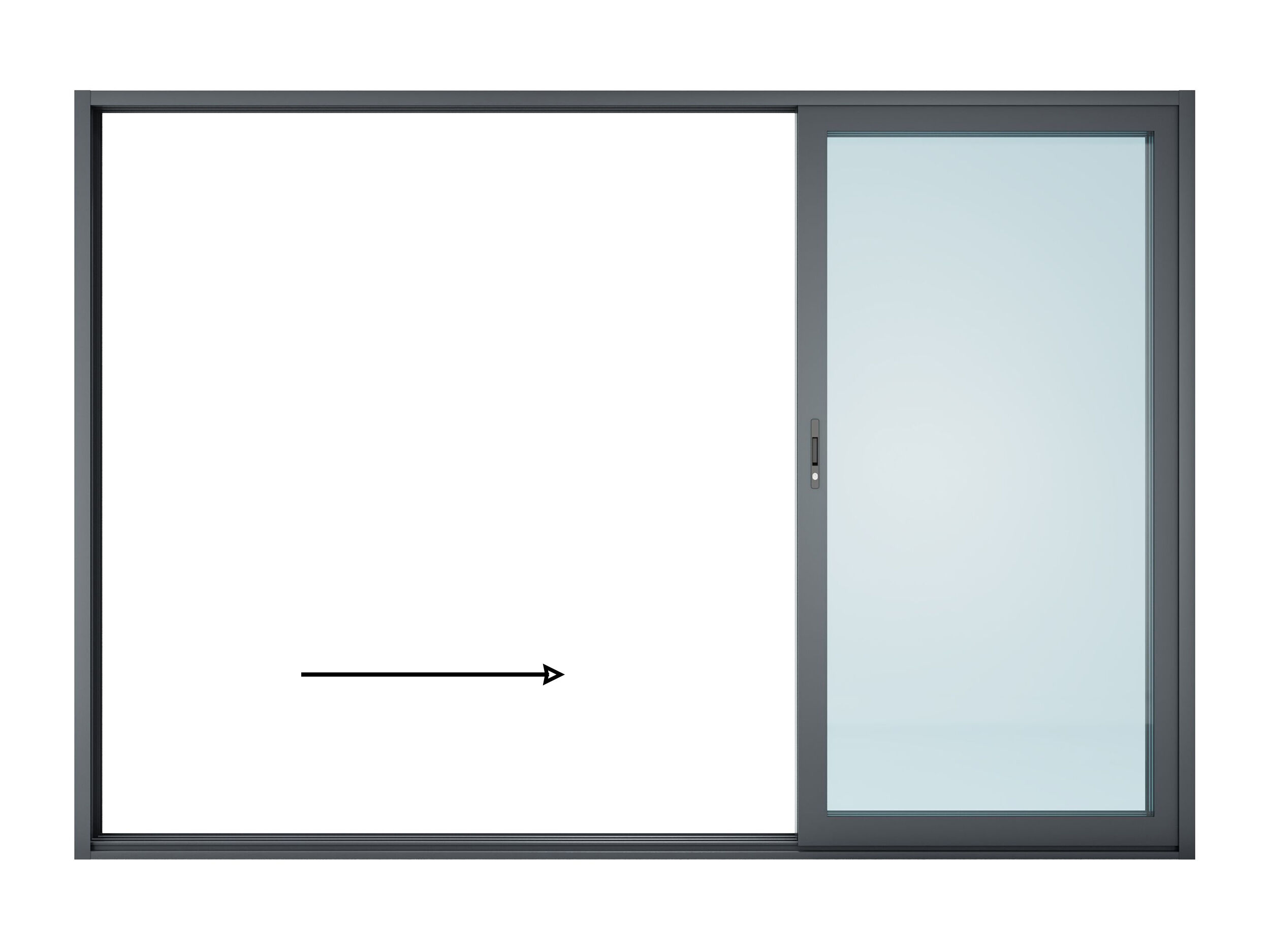 StarLine Aluminium Schiebetür ISO-Slide 300 x 206
