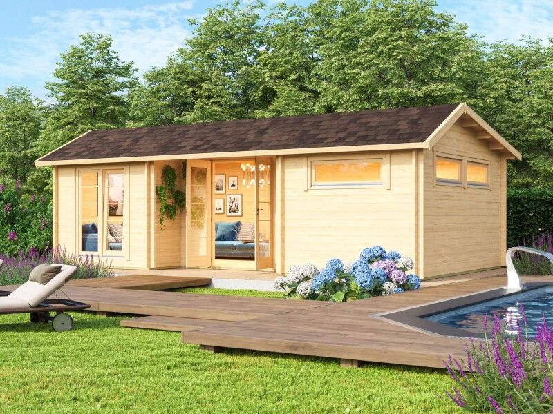 Fjordholz Gartenhaus Modell Uri 44