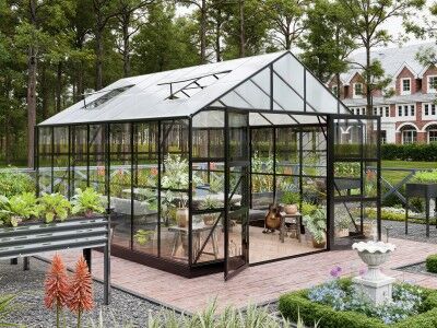 StarLine Gewächshaus Modell FloraNova 12,64 m²