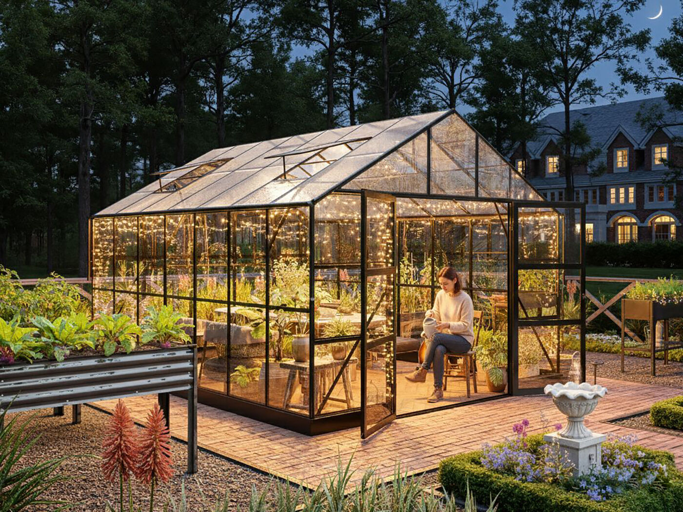 StarLine Gewächshaus Modell FloraNova 1...