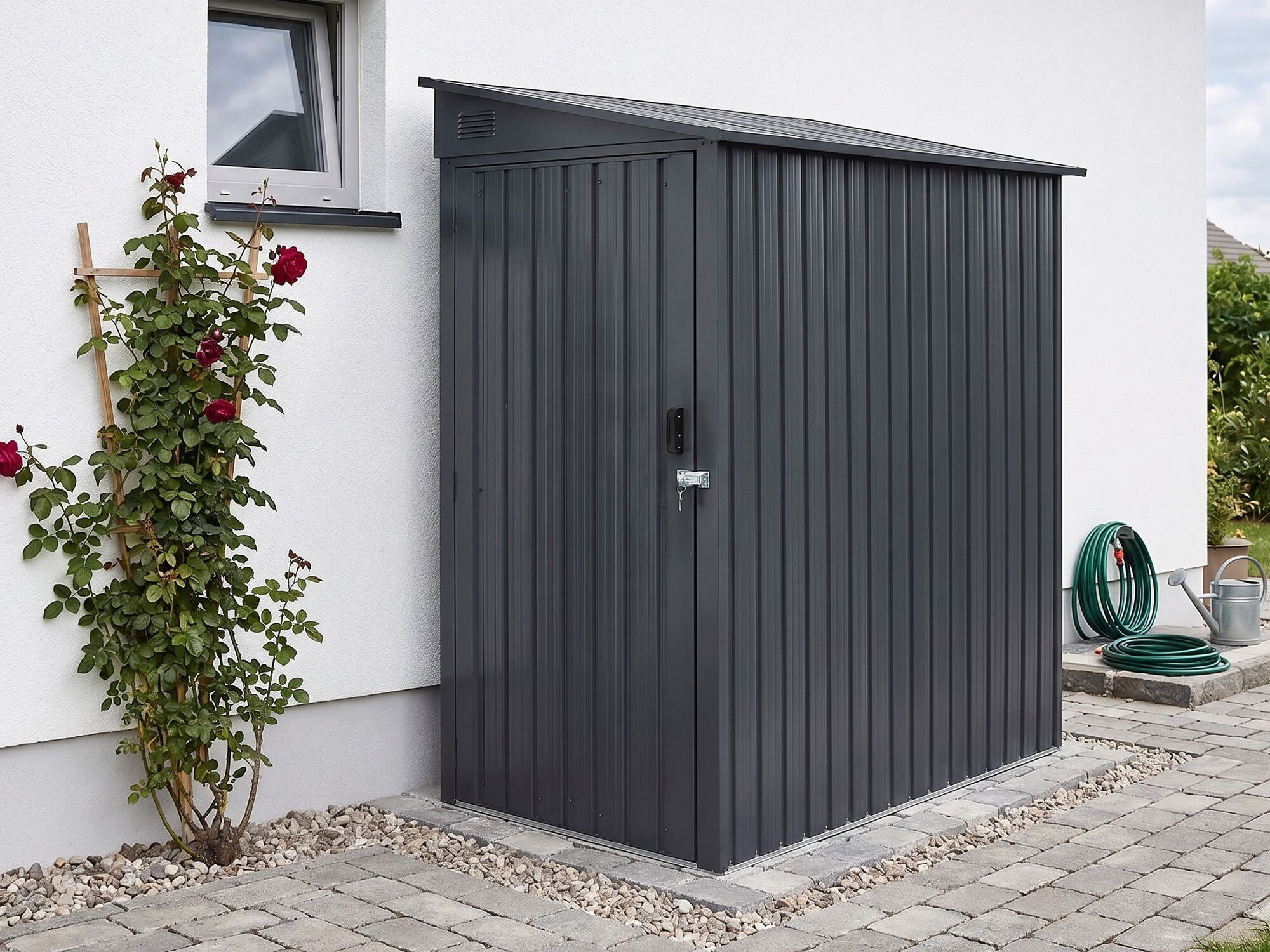 StarLine Metallgerätehaus Modell Slope 1,90 m²
