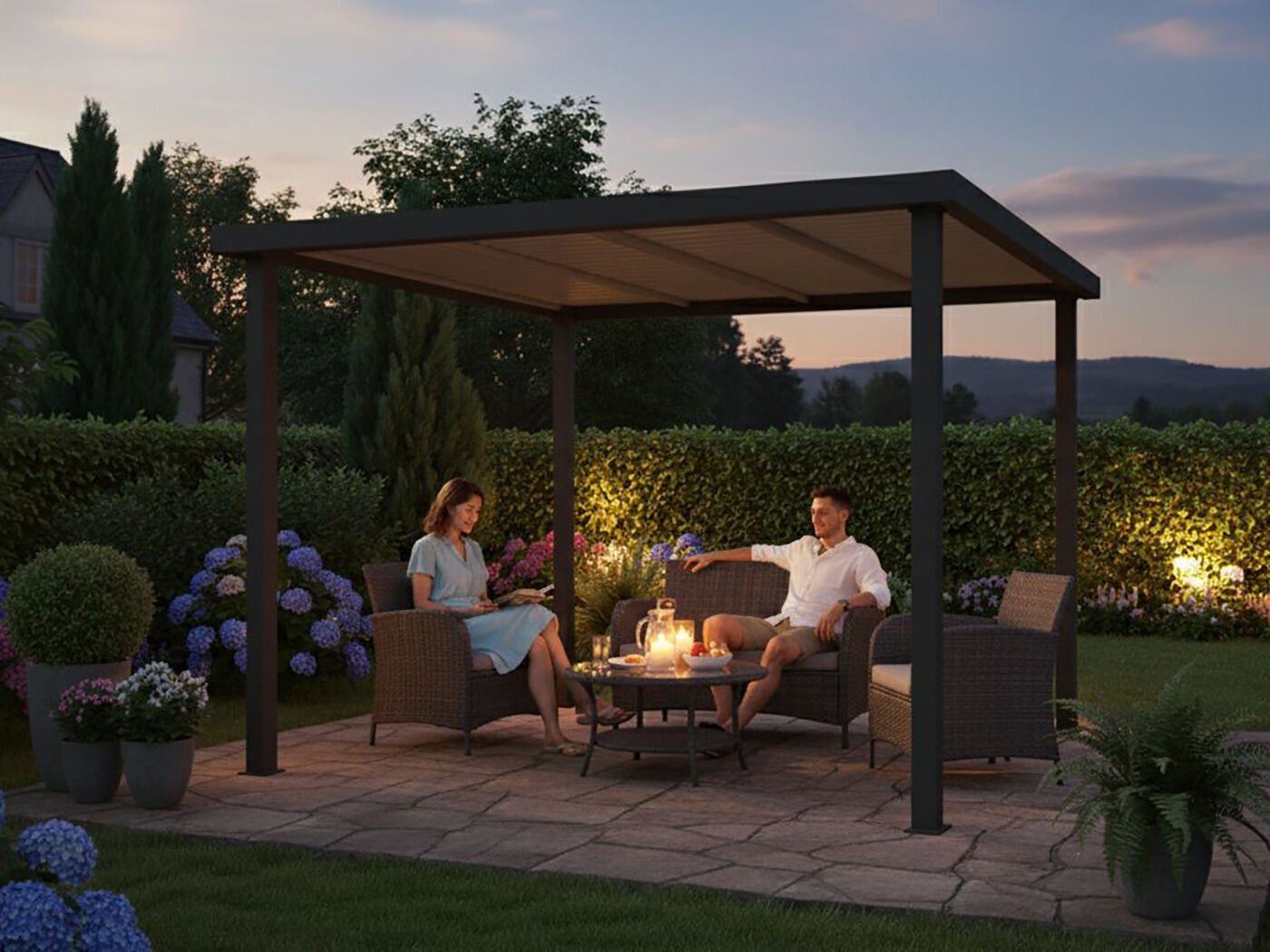 Freistehendes Terrassendach Modell Nexus...