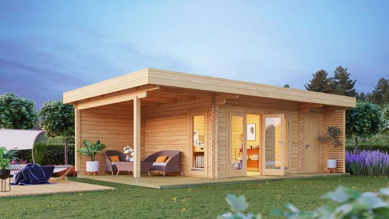 2 Raum Gartenhäuser online kaufen Gartenhausfabrik