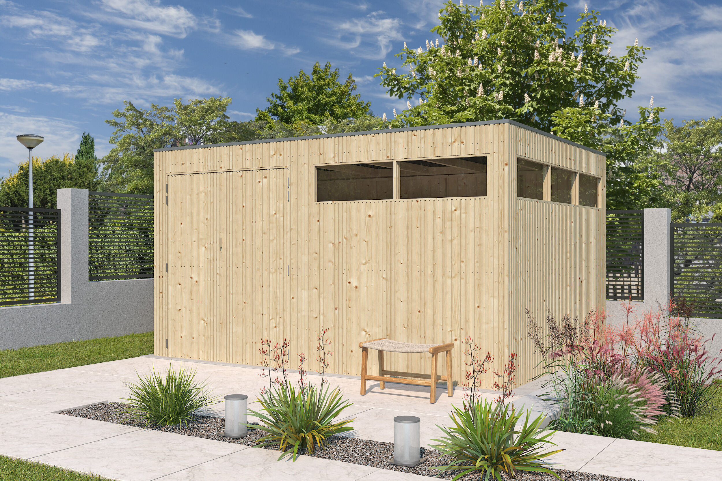 Gartenhaus Modell Q-Line 10,80 m²