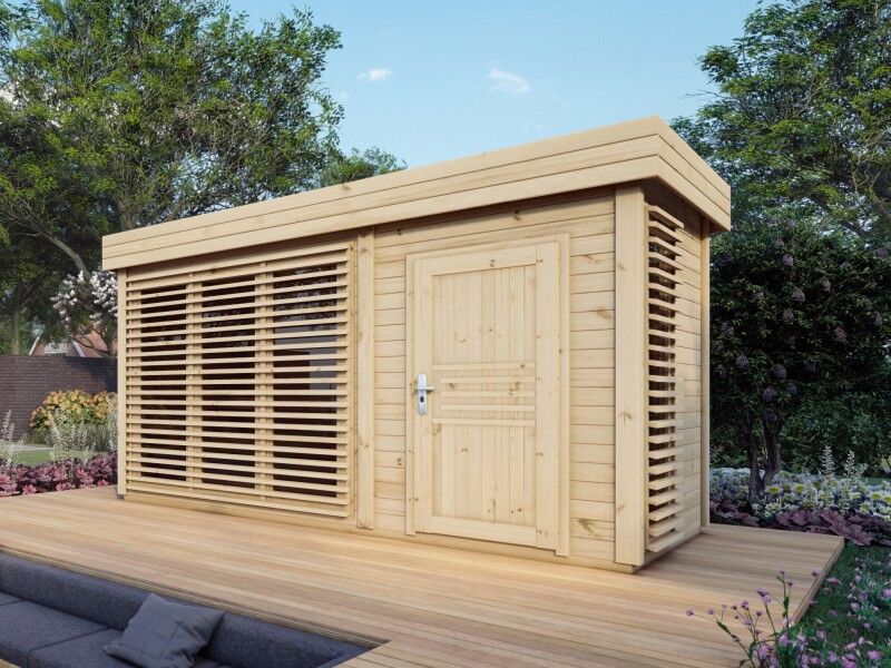 Fjordholz Saunahaus Modell Agnola 40