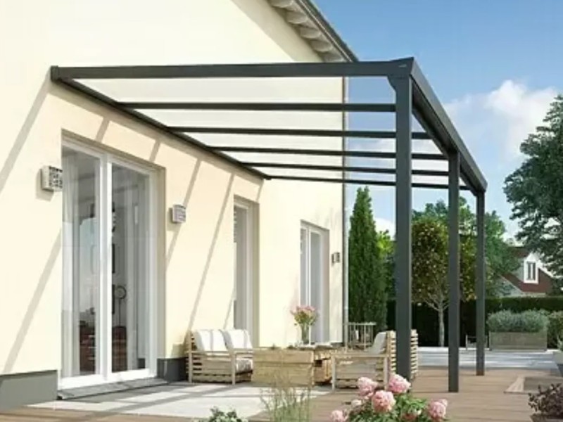 Terrassenüberdachung Basic 1006 mit Glasdach