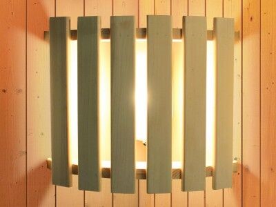 Fjordholz Sauna Lampenschirm Modell Lumo