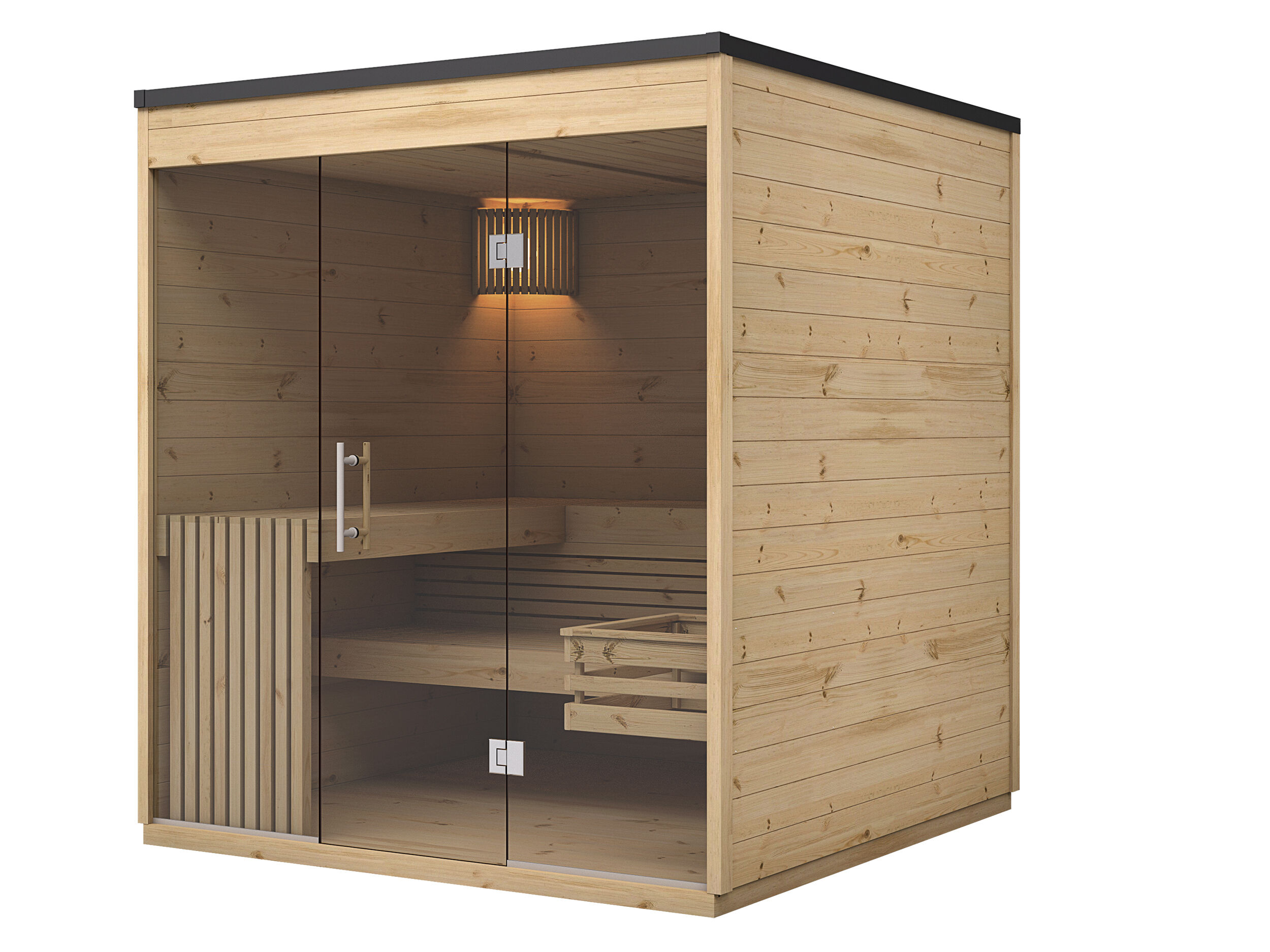 Fjordholz Design Saunahaus Modell Relax