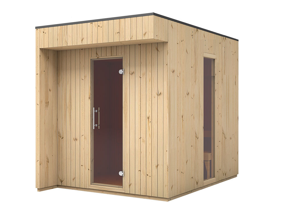 Fjordholz Design Saunahaus Modell Emine