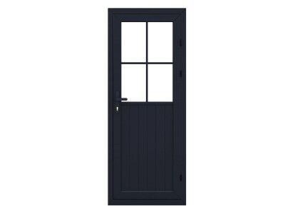 Aluminium Gartenhaus Einzeltür Modell Classic