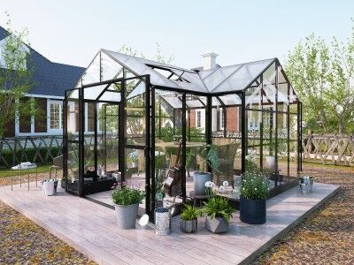 StarLine Gewächshaus Modell Orangerie 12,38 m²