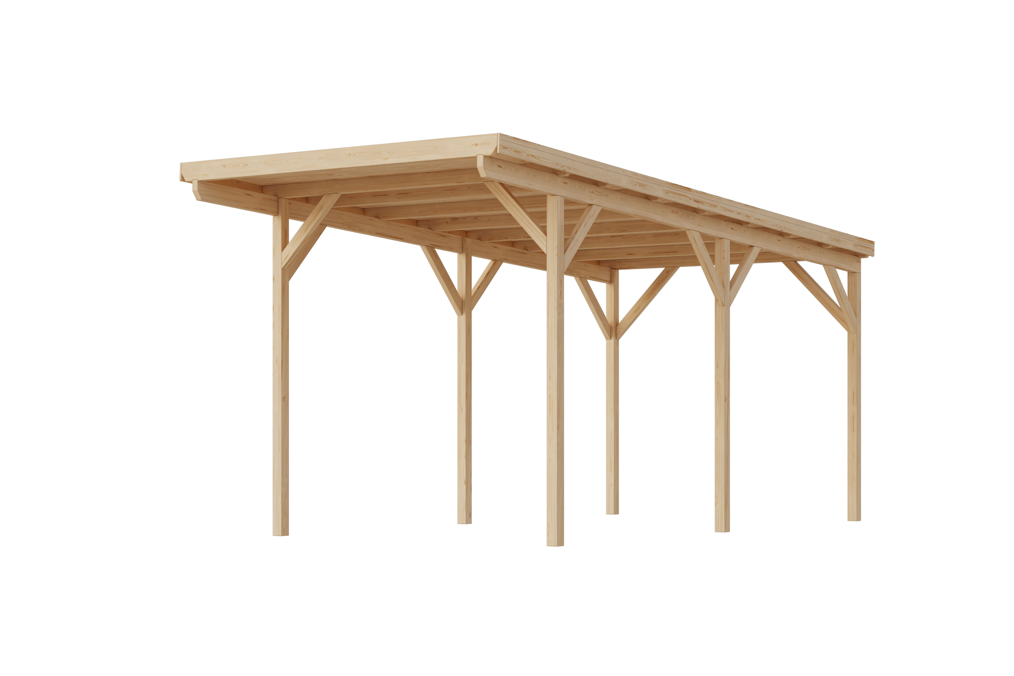 26% Rabatt ! Fjordholz Carport Modell X Womo