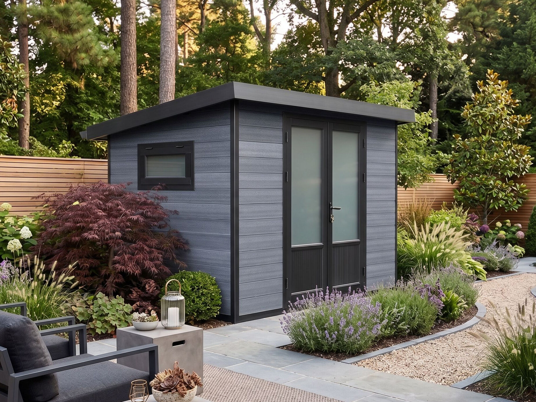 WPC Gartenhaus Modell Style DeLuxe 5,8 m²