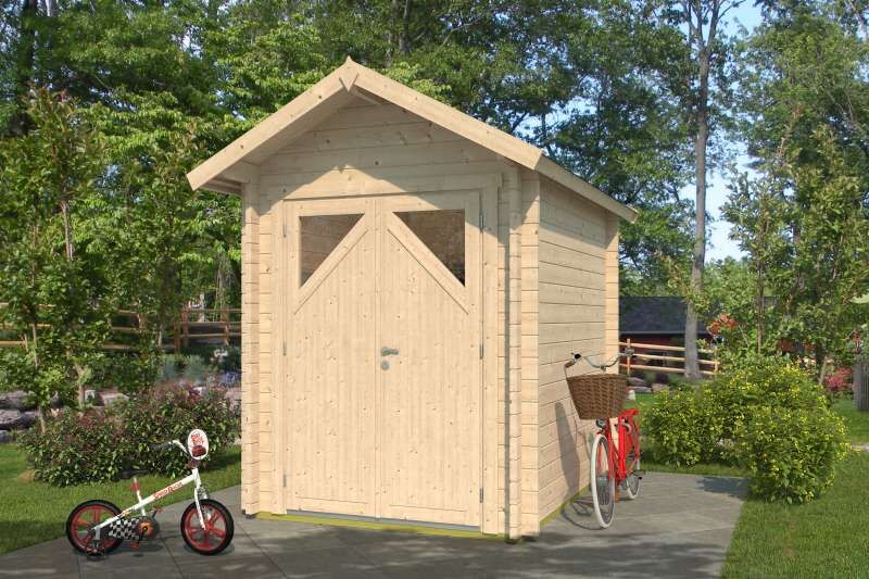 RAOOT Fahrradschuppen Für 3-4 Räder - Wetterfestes Zelt 210x150x165 Cm