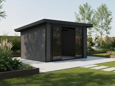 WPC Gartenhaus Modell Sunshine Slide 12 m²