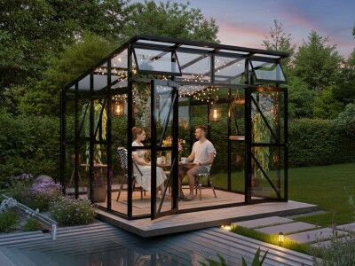 StarLine Gewächshaus Modell PultLine 10,70 m²