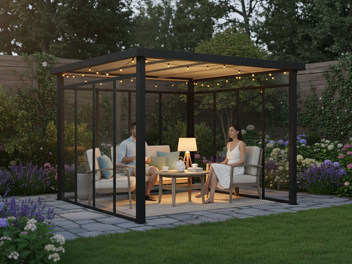 Freistehendes Terrassendach Modell Nexus...